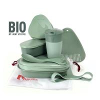 Набір посуду Light My Fire MealKit BIO 8 pcs, Sandy Green (LMF 2413610610)