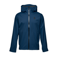 Мембранна чоловіча куртка Black Diamond M Stormline Strech Rain Shell, Indigo, L (BD CDT04013LRG1)