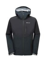 Мембранна чоловіча куртка для трекінгу Montane Ajax Jacket, Black, XL (5055571768267)