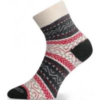 Термошкарпетки трекінгові Lasting HMC, white/red, S (HMC-083S)