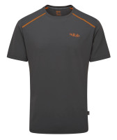 Футболка чоловіча Rab Force Tee, Graphene, M (RB QBL-05-G-M)