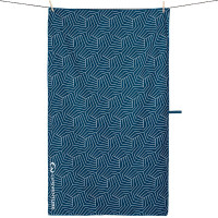 Полотенце из микрофибры Lifeventure Soft Fibre Printed, Giant - 150x90см, Navy (63600-Giant)