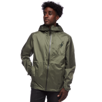 Мембранна чоловіча куртка для трекінгу Black Diamond M Treeline Rain Shell, L - Tundra (BD 7450083010LRG1)