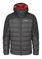 Чоловічий зимовий пуховик Rab Infinity Alpine Jacket, Black/Anthracite, LRG (QDB-27-BLA-LRG)