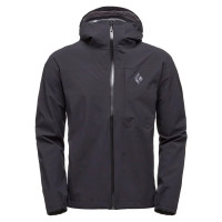 Мембранна чоловіча куртка Black Diamond M Stormline Strech Rain Shell, Black, XS (BD CDT0.015-XS)