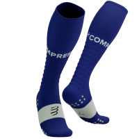 Компрессионные гольфы Compressport Full Socks Run, Dazz Blue/Sugar, T3 (7630102583175)