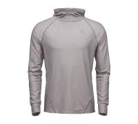 Мужская худи с рукавом реглан унисекс Black Diamond M Ls Alpenglow Hoody Nickel, S (BD 752020.1005-S)