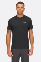 Футболка мужская Rab Crimp Logo Tee, Beluga, LRG (QBL-67-BEL-LRG)