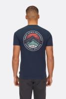 Футболка чоловіча Rab Basecamp 3 Peaks Tee, Tempest Blue, M (QCC-05-TMB-MED)