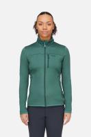 Жіноча флісова кофта Rab Graviton Jacket Wmns, Eucalyptus, 10 (QFF-58-EUC-10)