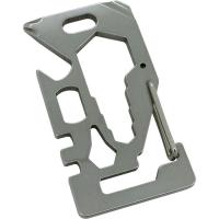 Брелок-мультиінструмент Munkees SS Card Tool, Steel (6932057825036)