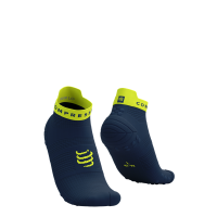 Шкарпетки Compressport Pro Racing Socks V4.0 Run Low, Blues/Green Sheen, T1 (7630102561869)