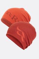 Шапка Rab Wearya Beanie, Tuscan Red/Red Grapefruit, One Size (RB QAB-22-TGP-ONE)