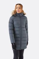 Парка жіноча Rab Deep Cover Parka Wmns, Steel, 8 (QDB-33-STE-08)