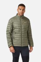 Чоловічий легкий пуховик Rab Microlight Jacket, Light Khaki, XLG (QDB-16-LKH-XLG)