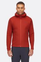 Чоловіча легка утеплена куртка Rab Xenair Alpine Light Jacket, Tuscan Red, XXL (QIP-17-TRD-XXL)