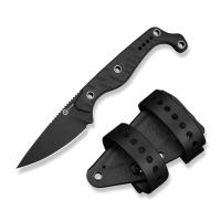 Ніж фіксований Civivi SŌKN, Nitro-V, G10, Black (C22027-3)