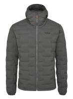 Чоловічий зимовий пуховик Rab Cubit Stretch Down Hoody, Graphene, SML (QDB-30-GRH-SML)