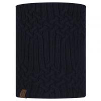 Шарф-труба Buff Knitted &amp; Fleece Neckwarmer New Helle, Night Blue (BU 120828.779.10.00)