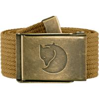 Пояс Fjallraven Canvas Brass Belt 4 cm, Buckwheat Brown, (7323450753269)