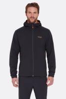 Чоловіча легка утеплена куртка Rab Xenair Alpine Light Jacket, Ebony (Marmalade), XLG (QIP-17-EBM-XLG)