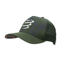 Кепка с сеткой Compressport Trucker Cap, Rf Green/Navy Peo (CU00008B 625 0TU)