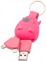 Брелок-зарядка Munkees 3700 Smart Charger Pink (MNKS 3700-PN)