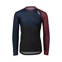 Джерсі POC MTB Pure LS Jersey, Propylene Red/Turmaline Navy/Uranium Black, M (PC 528448327MED1)