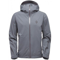 Мембранная мужская куртка Black Diamond Stormline Stretch Rain Shell, XL - Ash (BD CDT0.030-XL)