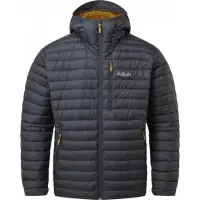 Чоловічий легкий пуховик Rab Microlight Alpine Jacket, Beluga, S (QDB-12-BE-S)