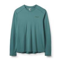 Футболка з довгим рукавом чоловіча Rab Force LS Tee, Green Sage, M (RB QCC-22-SGE-MED)