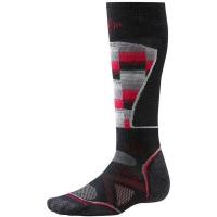 Носки чоловічі Smartwool PhD Ski Medium Pattern Black/Red, р.M (SW SW018.626-M)