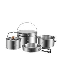 Набір посуду Naturehike NH22CJ005, Silver (6927595708859)