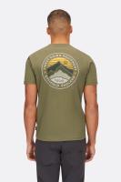 Футболка чоловіча Rab Basecamp 3 Peaks Tee, Light Khaki, XL (QCC-05-LKH-XLG)
