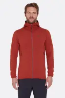 Кофта чоловіча Rab Evolute Hoody, Tuscan Red, M (QFG-19-TRD-MED)
