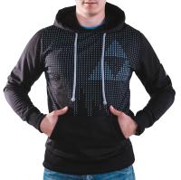 Чоловіча худі з кишенею кенгуру Fischer Grossarl, S, Black (G05818)