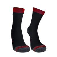 Шкарпетки водонепроникні Dexshell Running Lite, Black/Red, S (DS20610REDS)