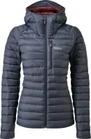 Легкий жіночий пуховик Rab Microlight Alpine Jacket Wmns, Steel, L (5059913202433)