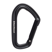 Карабін Black Diamond HotForge Straight Carabiner, Black (BD 2101580002ALL1)