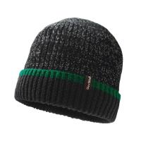 Шапка водонепроникна Dexshell Cuffed Beanie, black/green, L/XL (6954358953423)