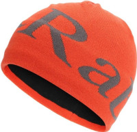 Шапка Rab Logo Beanie, Firecracker/Graphene, One Size (RB QAB-39-FCG-ONE)