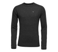 Термокофта чоловіча Black Diamond M Solution 150 Merino Baselayer Crew, Black, р. M (BD 760020.0002-M)