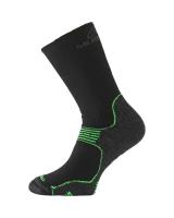 Термошкарпетки трекінгові Lasting WSB 906, M, Black/Green (WSB-906M)