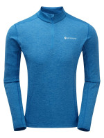 Футболка мужская Montane Dart Zip Neck, Electric Blue, S (5056237063641)