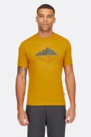 Футболка мужская Rab Crimp Reflection Tee, Sahara, SML (QBL-72-SAH-SML)