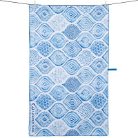 Полотенце из микрофибры Lifeventure Soft Fibre Printed, Giant - 150x90см, Santorini (63607-Giant)