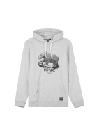 Мужская худи с карманом кенгуру Picture Organic Bear D-S Hoody, XL - Grey melange (MSW332A-XL)