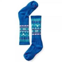 Шкарпетки для дівчаток Smartwool Wintersport Fairisle Moose Bright Blue, р.M (SW 15012.378-M)