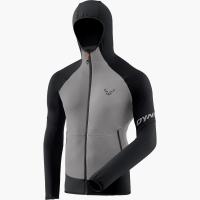 Мужская флисовая кофта с рукавом реглан Dynafit Transalper Light PTC M Hoody, black, 48/M (711760912)