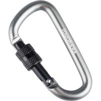Карабін Munkees 3246 D with Screw Lock 6 mm x 60 mm Grey (MNKS 3246-GY)